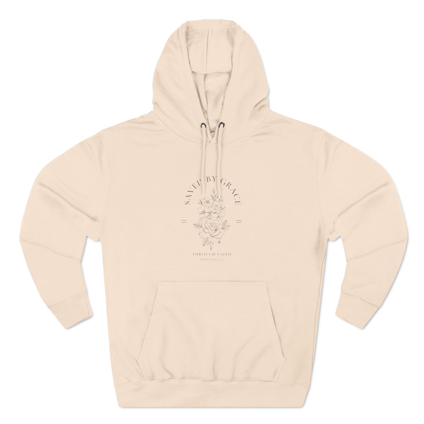 Saved By Grace Through Fait Hoodie for Christian Women