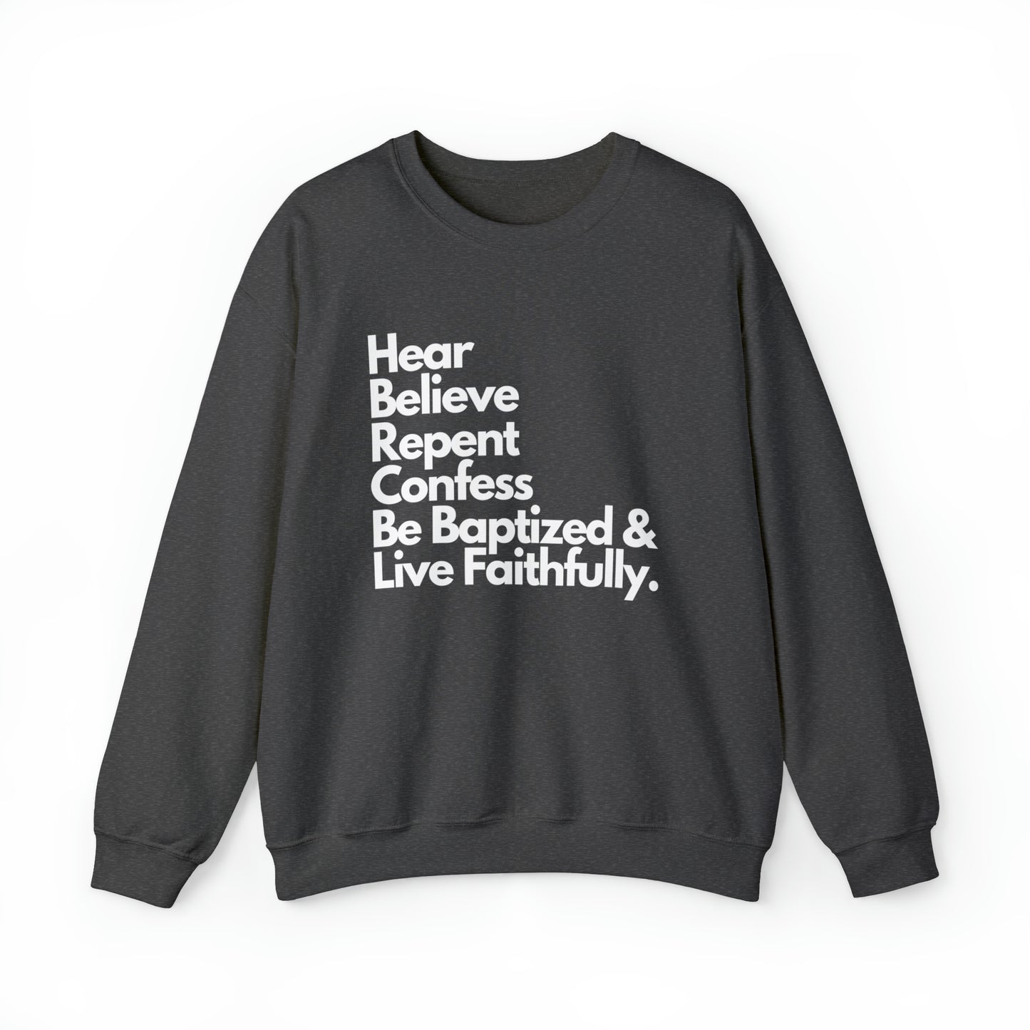 Steps of Salvation Sweatshirt - Spread the Gospel - Sweatshirts for Christian Women
