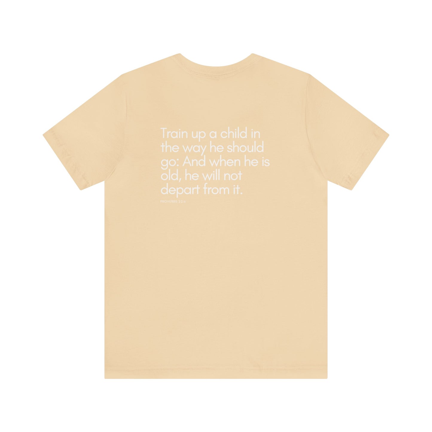 HOME IS WHERE THE SCHOOL IS - Homeschool Mom Christian T-shirts Proverbs 22:6
