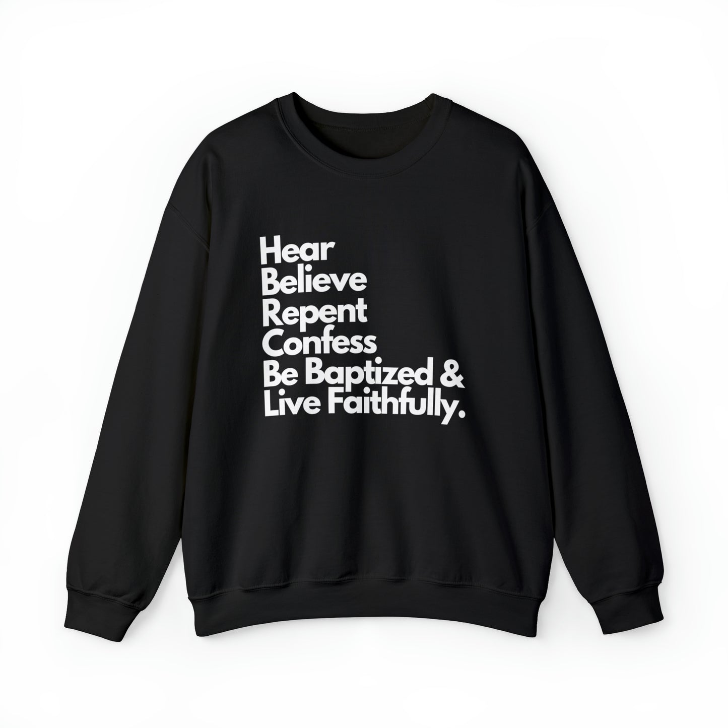 Steps of Salvation Sweatshirt - Spread the Gospel - Sweatshirts for Christian Women