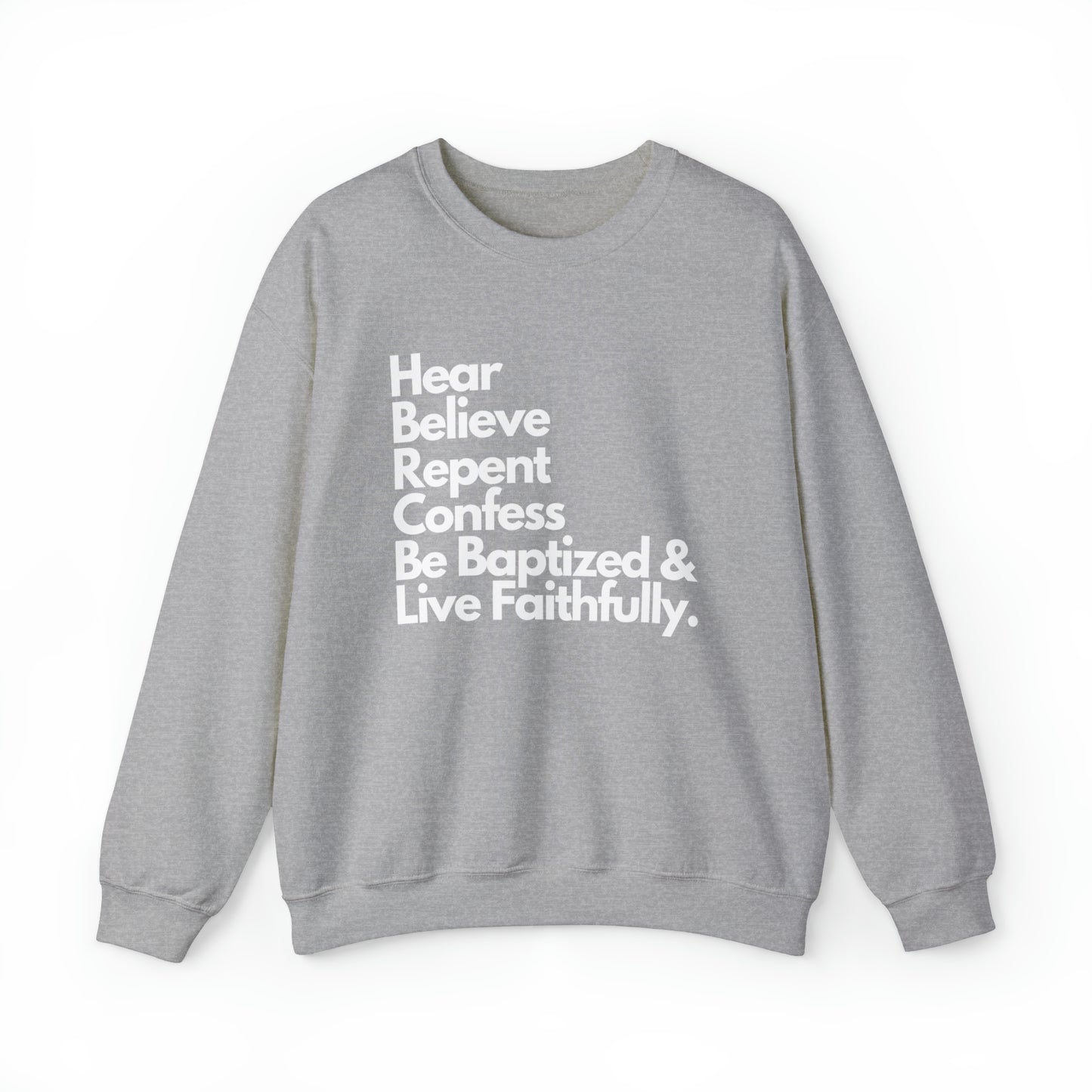 Steps of Salvation Sweatshirt - Spread the Gospel - Sweatshirts for Christian Women