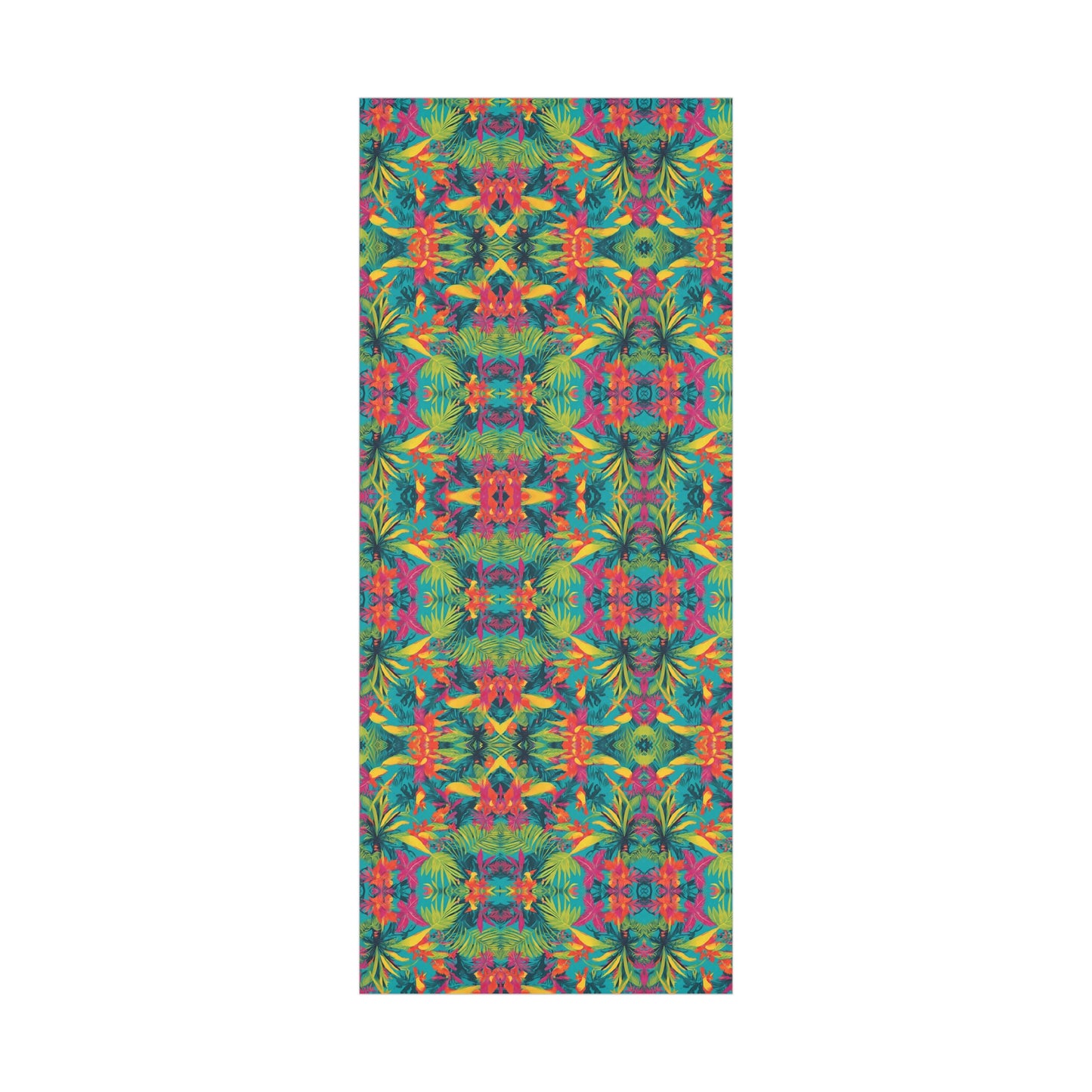 Eco-Friendly Tropical Wrapping Paper - Colorful Unique Gift Wrap for Christmas