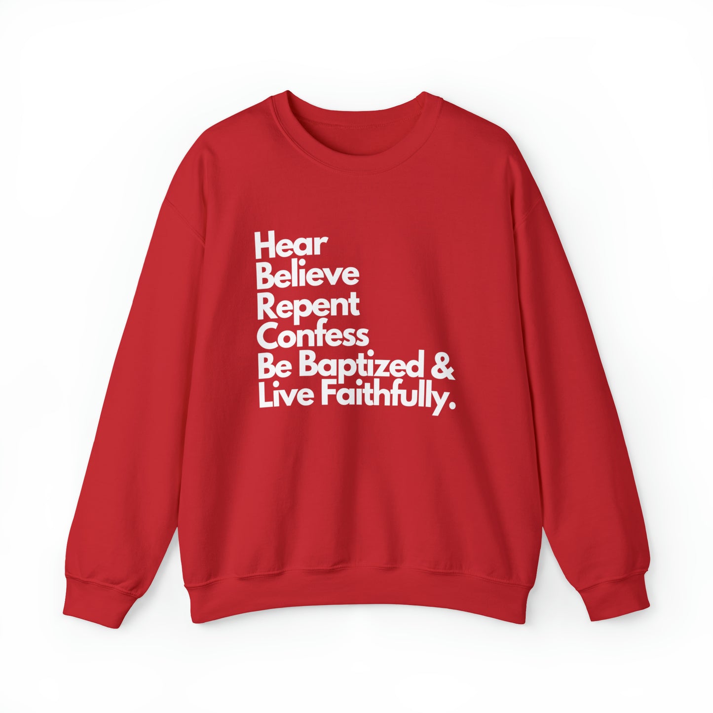 Steps of Salvation Sweatshirt - Spread the Gospel - Sweatshirts for Christian Women