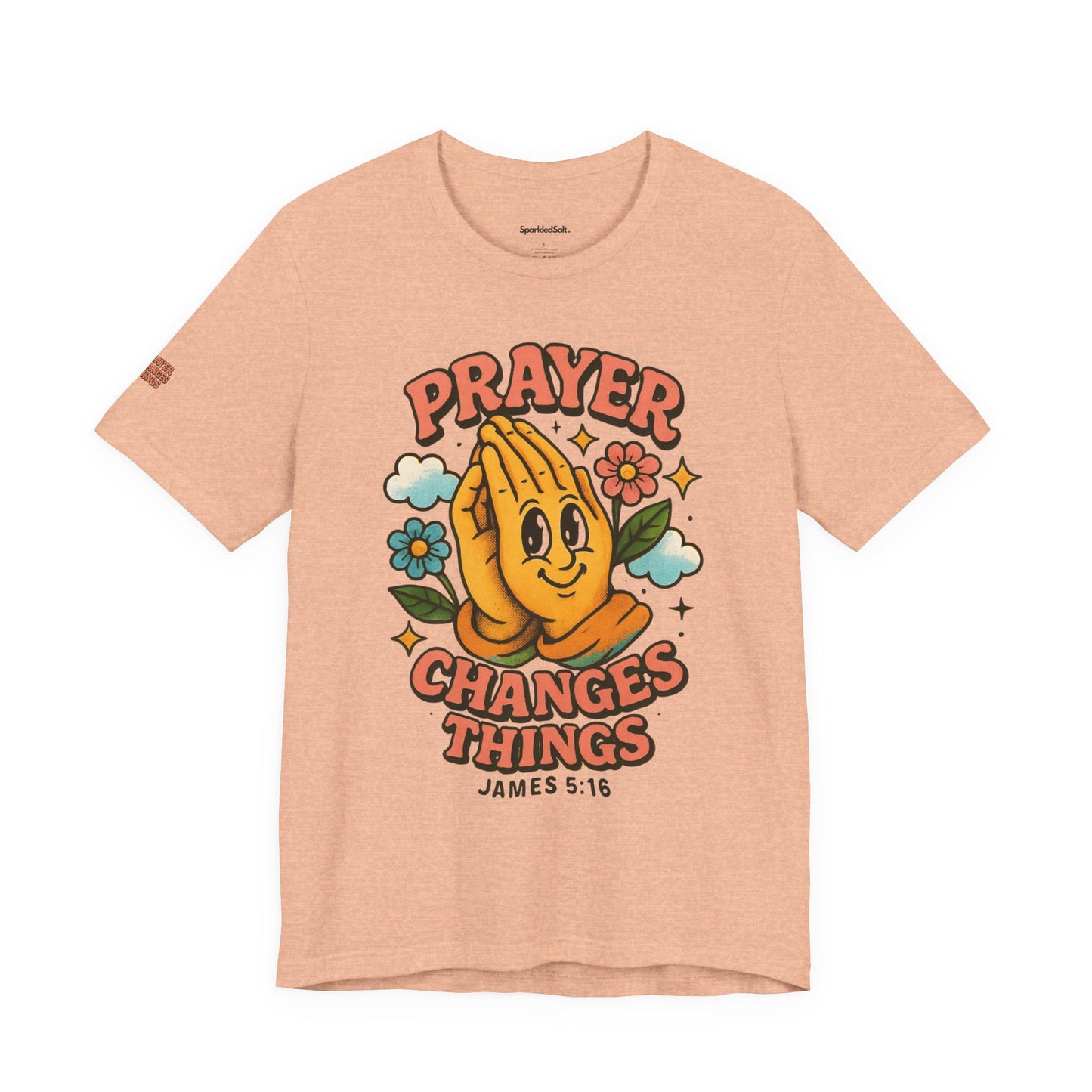 Vintage Christian Prayer Changes Things T-Shirt