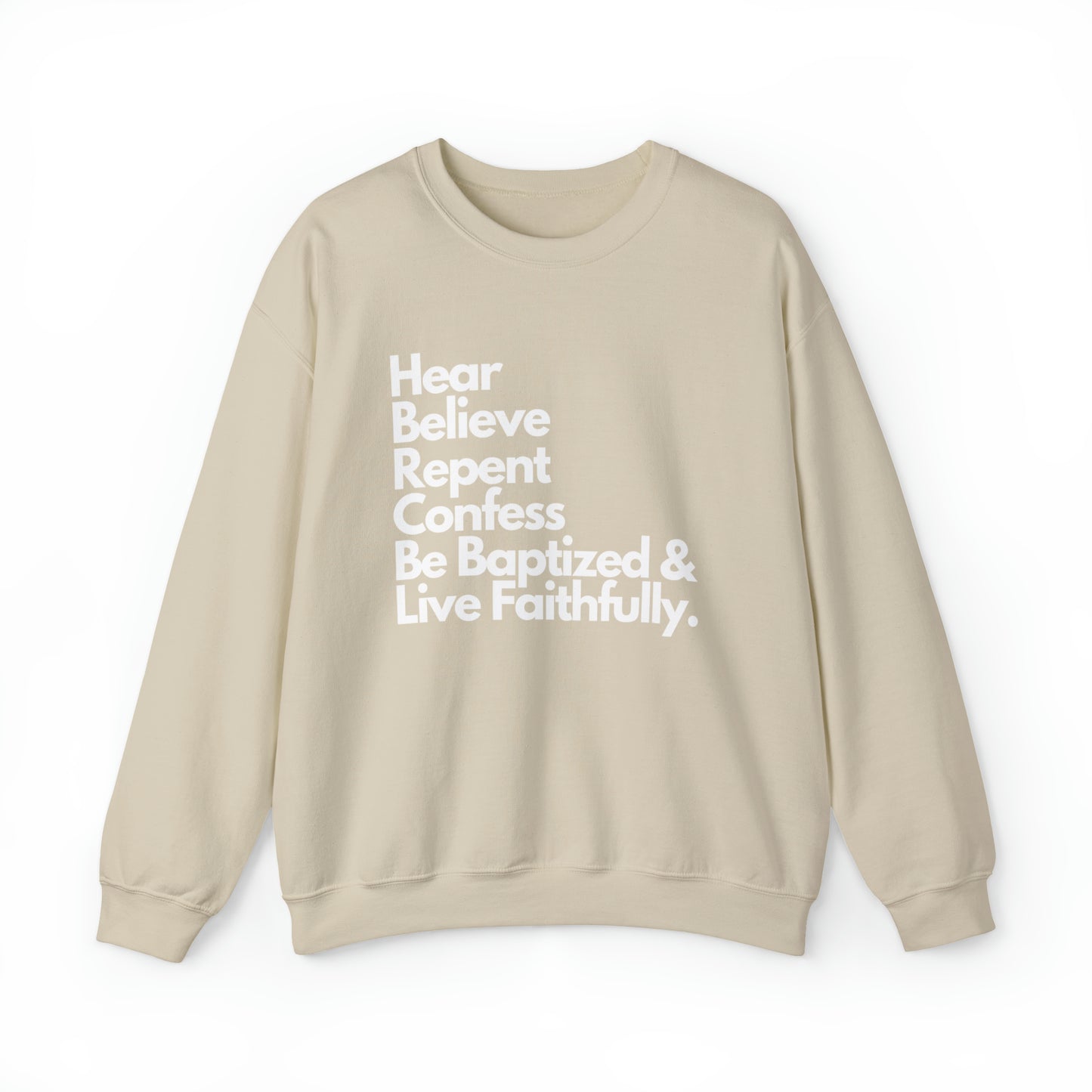 Steps of Salvation Sweatshirt - Spread the Gospel - Sweatshirts for Christian Women