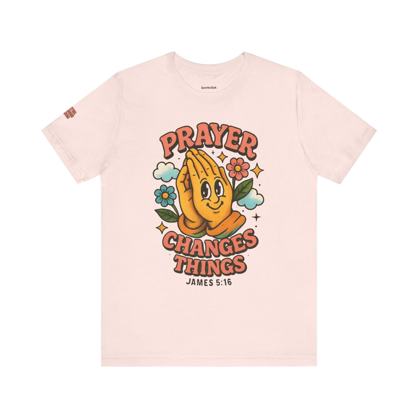 Vintage Christian Prayer Changes Things T-Shirt