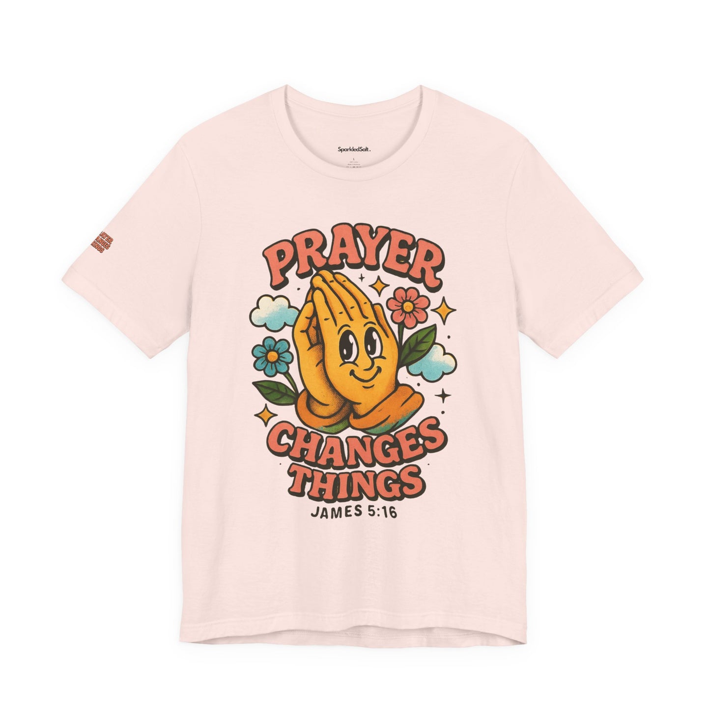 Vintage Christian Prayer Changes Things T-Shirt