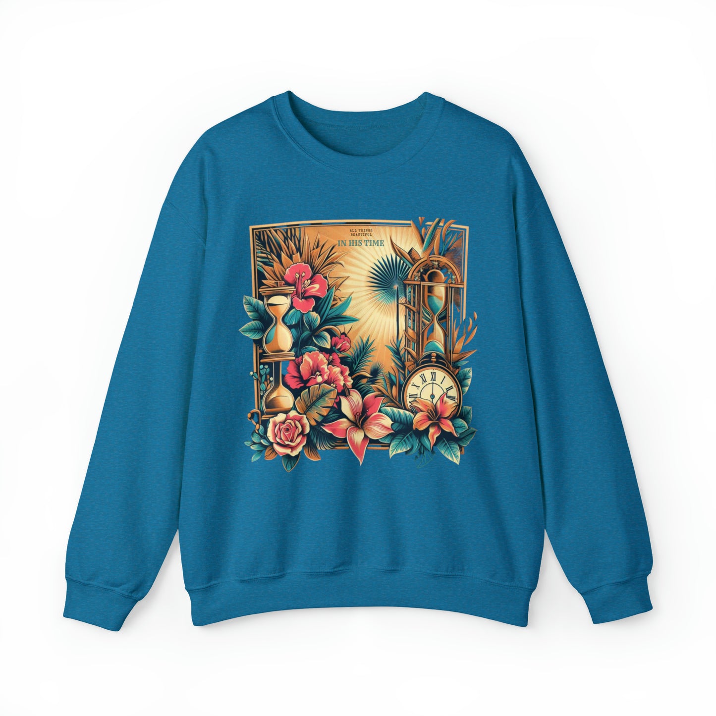 Copy of In His Time Christian Sweatshirt