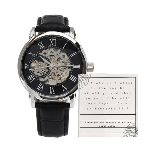 Luxury Father's Day Gifts - Christian Dad Father's Day - Proverbs 22:6